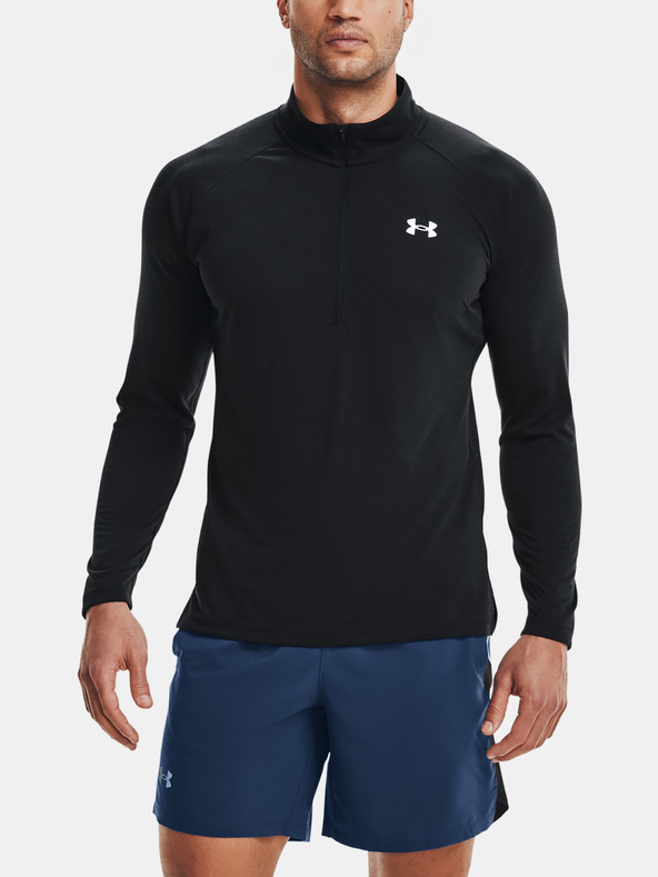 Under Armour Streaker Half Zip T-shirt Negro