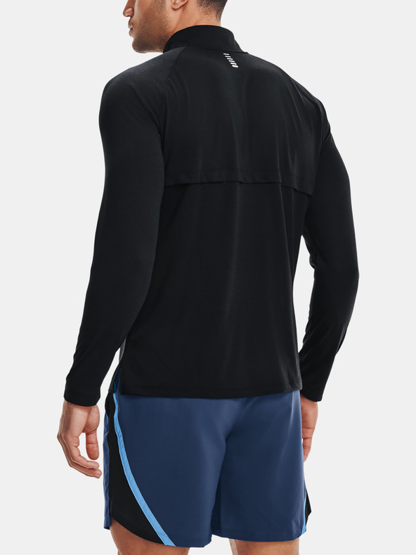 Under Armour Streaker Half Zip T-shirt Negro