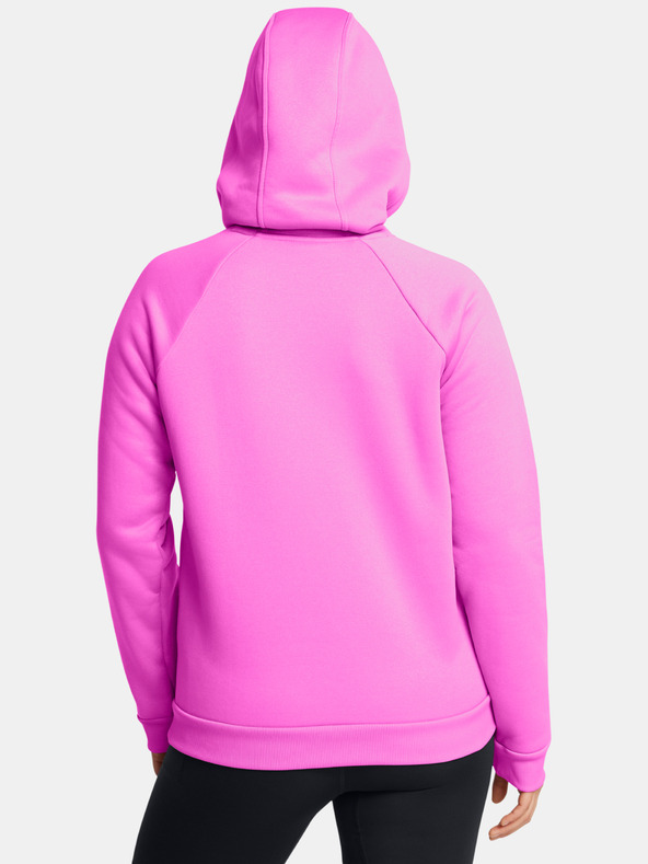 Under Armour UA Armour Fleece Hoodie Sweatshirt Violeta