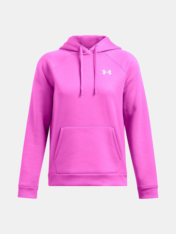 Under Armour UA Armour Fleece Hoodie Sweatshirt Violeta