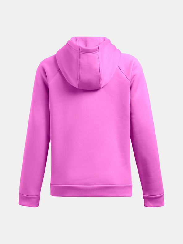 Under Armour UA Armour Fleece Hoodie Sweatshirt Violeta