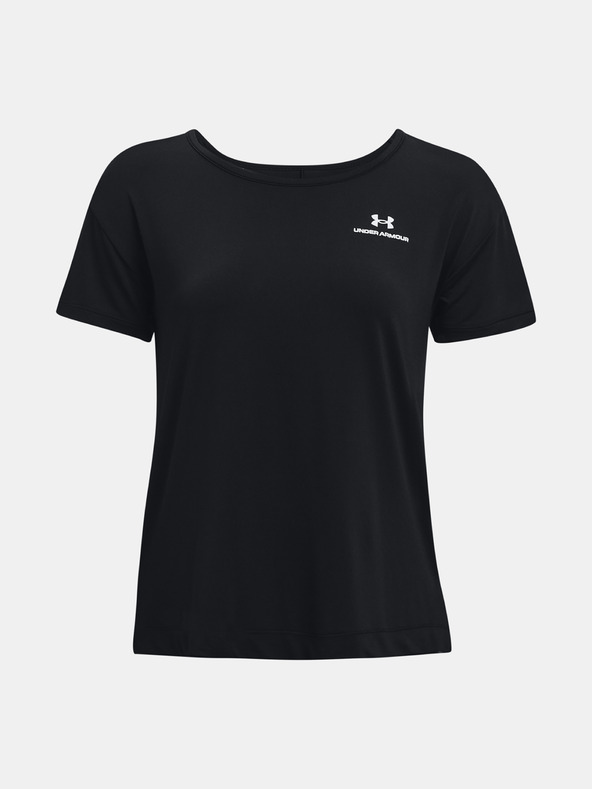 Under Armour Rush Energy Core SS T-shirt Negro