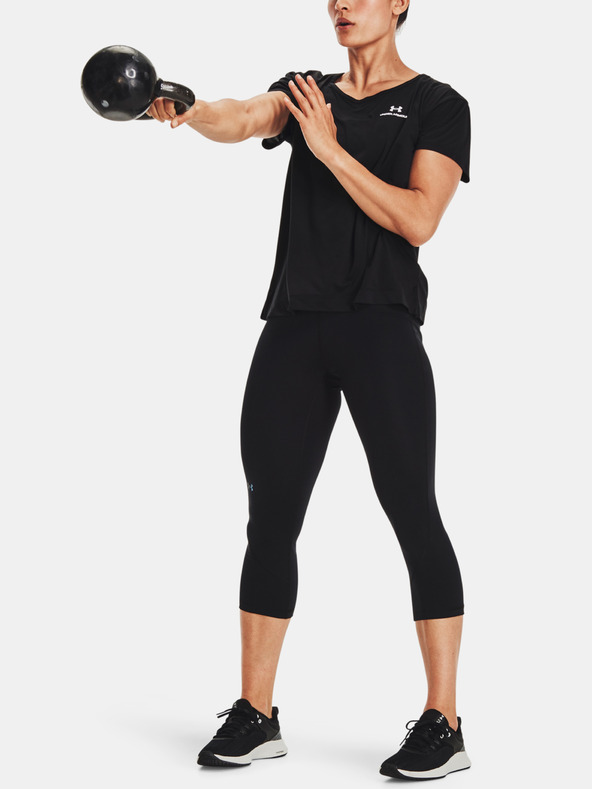 Under Armour Rush Energy Core SS T-shirt Negro