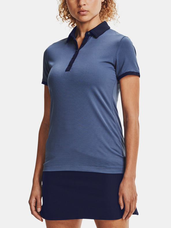 Under Armour Zinger SS Novelty Polo T-shirt Azul