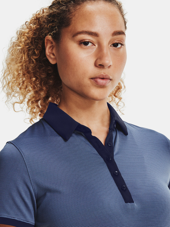 Under Armour Zinger SS Novelty Polo T-shirt Azul