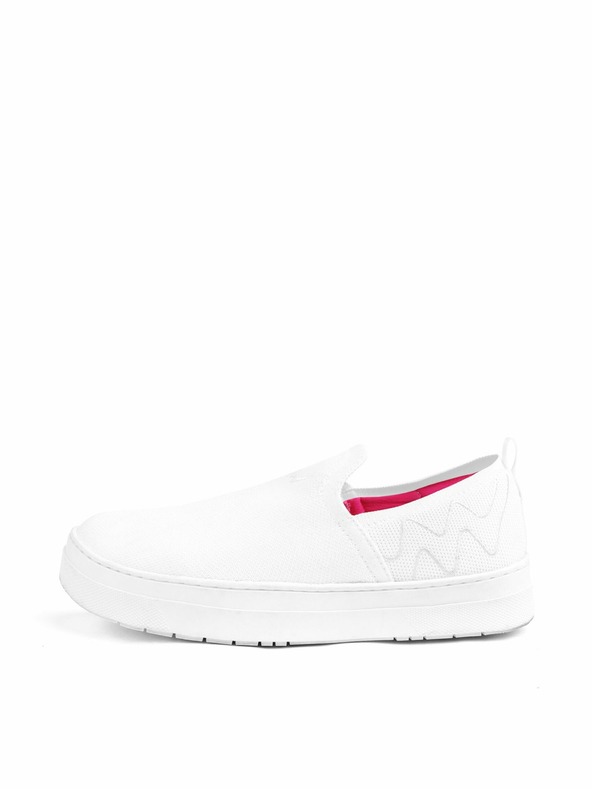 Vuch Seraphyn White Slip On Bílá