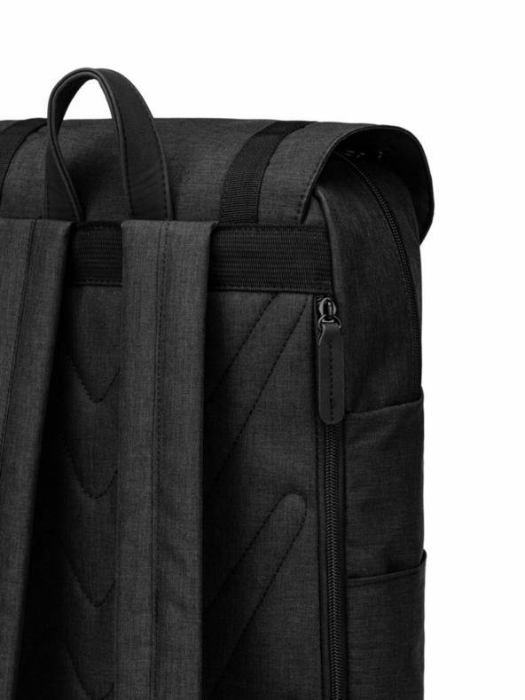 Vuch Corbin Big Black Backpack Negro