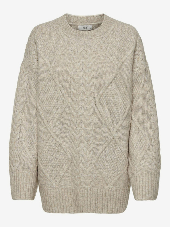 Jacqueline De Yong Silja Sweater Beis