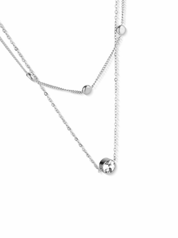 Vuch Elista Silver Necklace Plateado