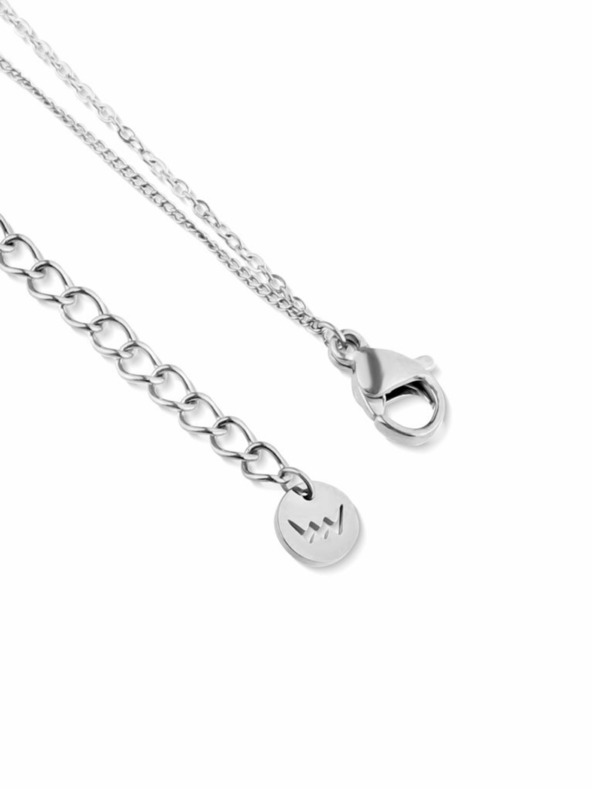 Vuch Elista Silver Necklace Plateado