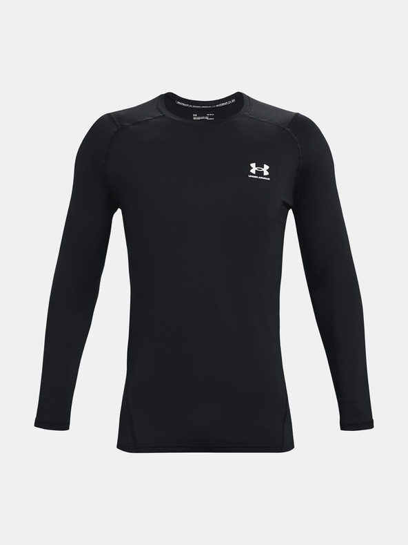 Under Armour HG Armour Fitted LS T-shirt Negro