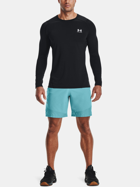 Under Armour HG Armour Fitted LS T-shirt Negro