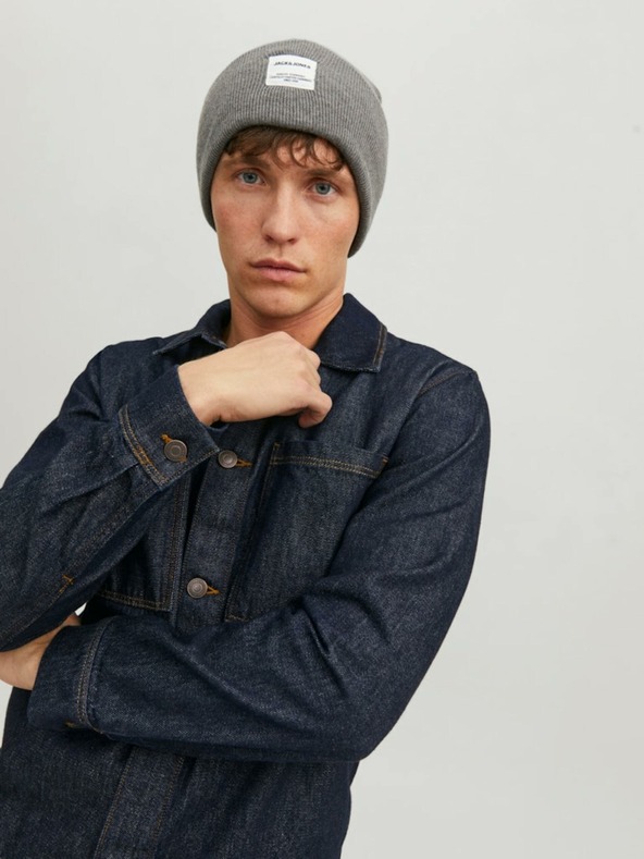 Jack & Jones Clong Beanie Gris