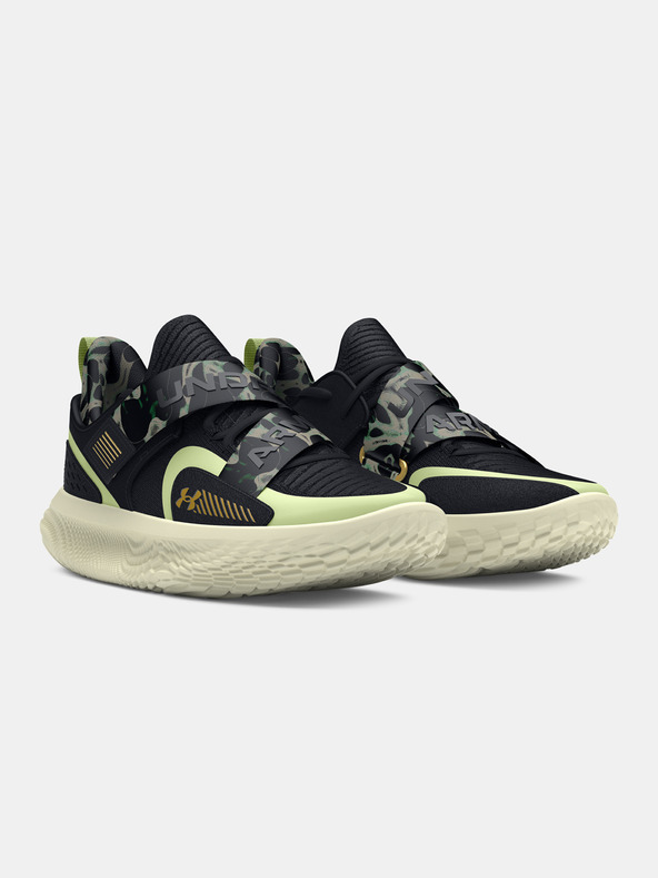 Under Armour UA FLOW Futr X 4 Camo Tenisky Černá