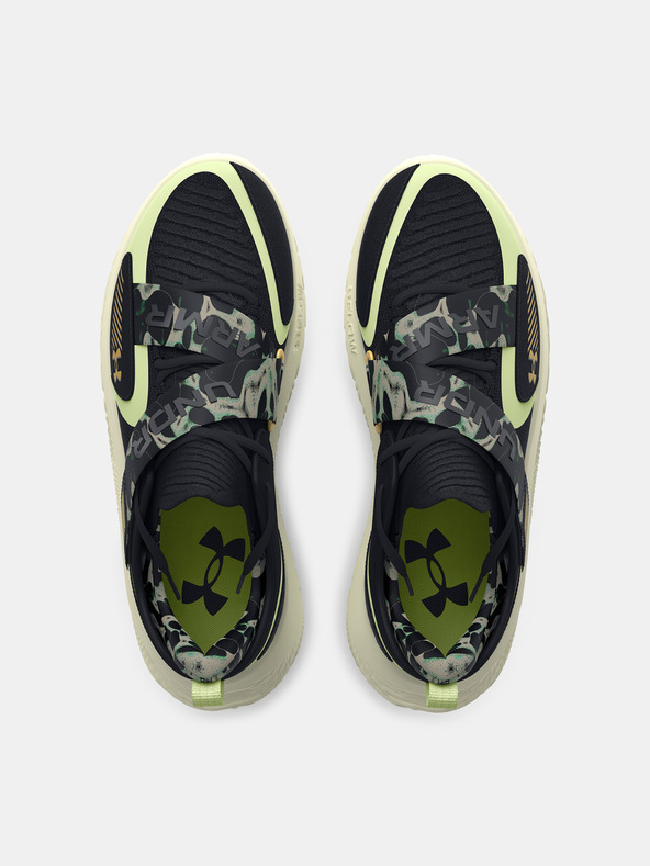 Under Armour UA FLOW Futr X 4 Camo Tenisky Černá