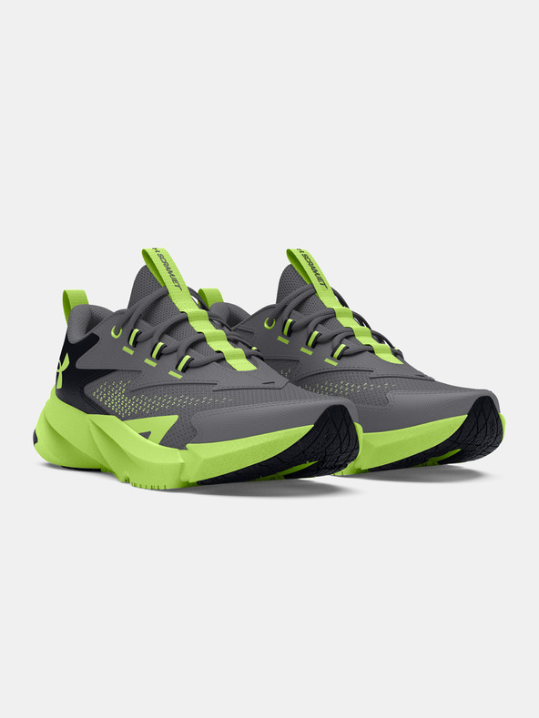 Under Armour UA BGS Scramjet 6 Tenisky dětské Šedá