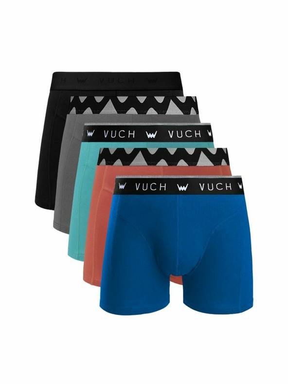 Vuch Piero Boxers 5 Pcs Negro