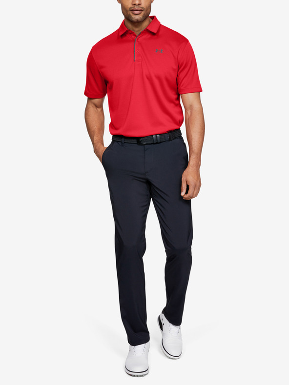 Under Armour Tech Polo Shirt Rojo