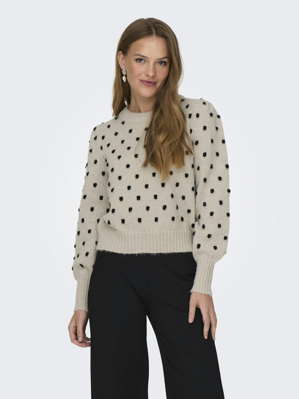 Jacqueline De Yong Sigrid Sweater Beis