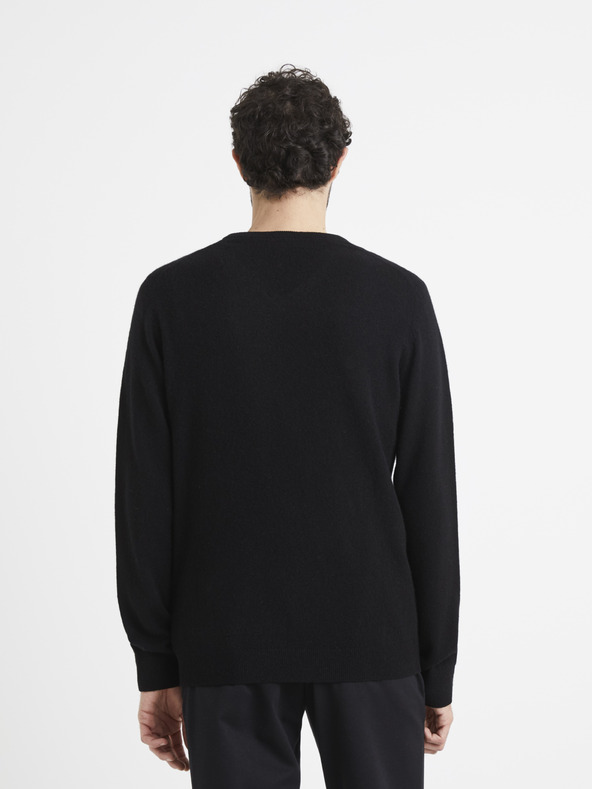 Celio Femirve Sweater Negro