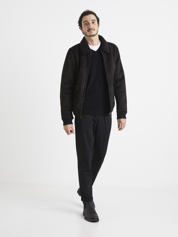 Celio Femirve Sweater Negro