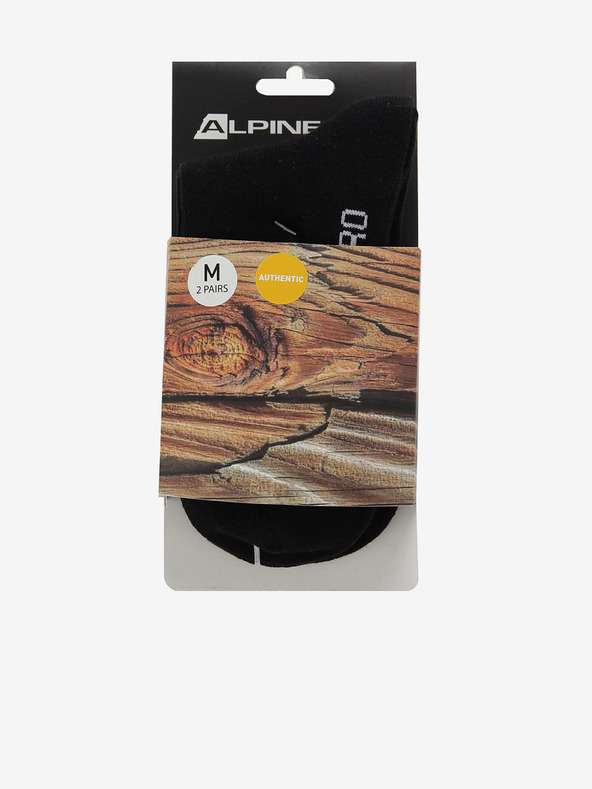 ALPINE PRO 2Uliano Set Of 2 Pairs Of Socks Negro