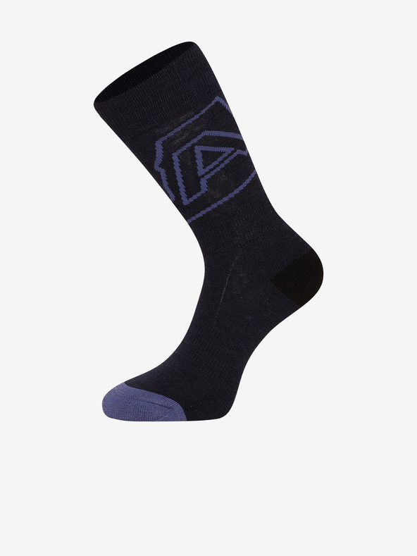 ALPINE PRO Phalte Socks Negro