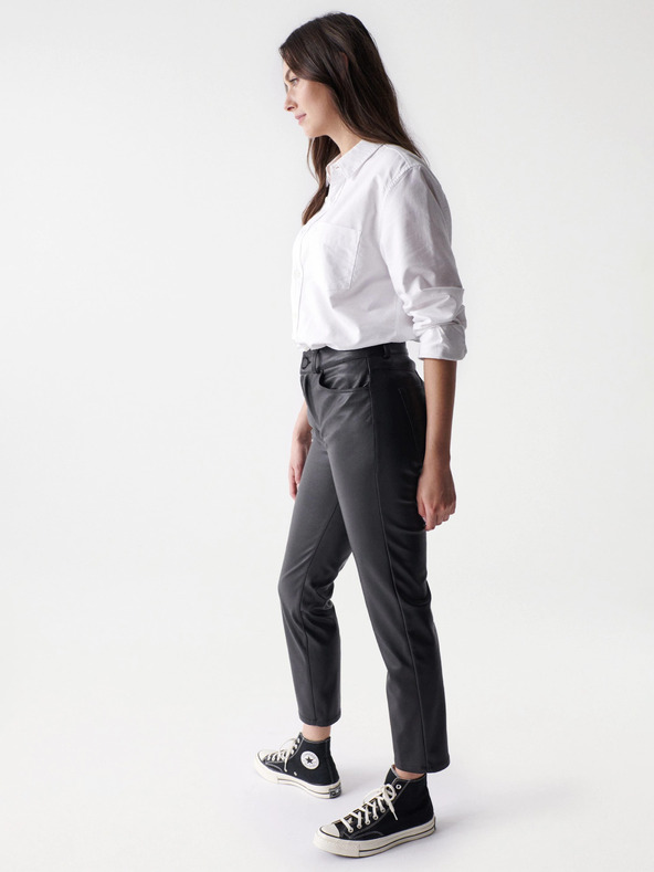 Salsa Jeans Nappa Trousers Negro