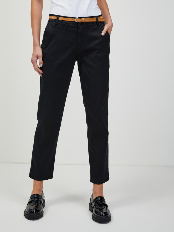 Orsay Pantalón Chino Negro