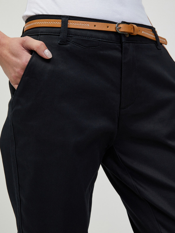 Orsay Pantalón Chino Negro