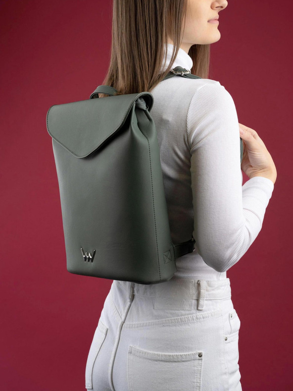 Vuch Joanna Khaki Backpack Verde