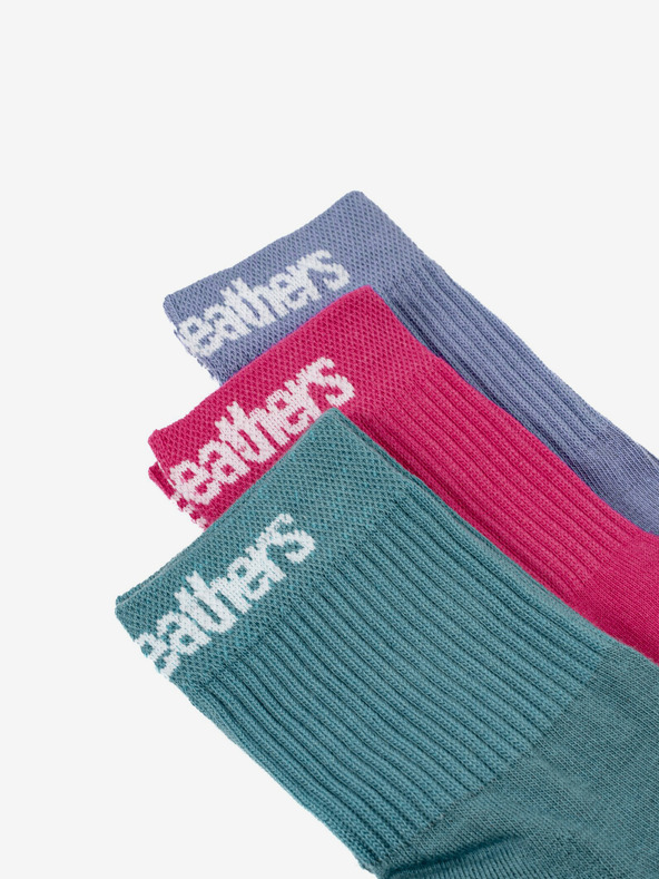 Horsefeathers Set Of 3 Pairs Of Socks Azul