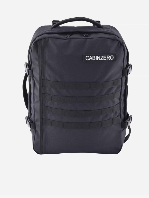 CabinZero Military 36L Absolute Black Batoh Černá