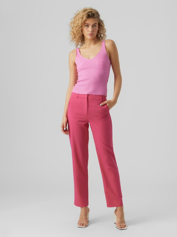 Vero Moda Pantalón Rosa