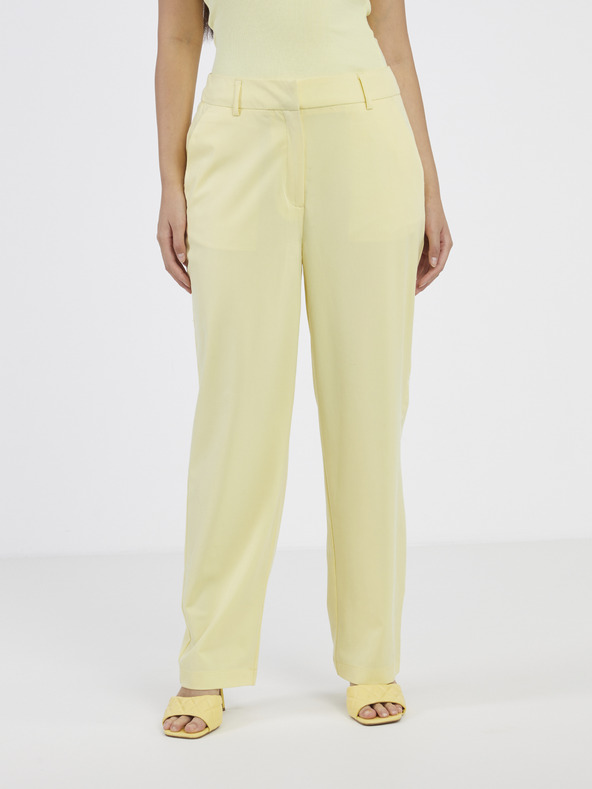 Vero Moda Pantalón Amarillo