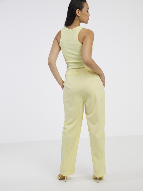 Vero Moda Pantalón Amarillo