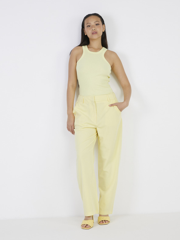 Vero Moda Pantalón Amarillo