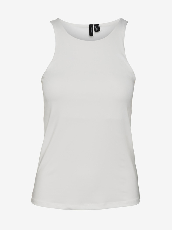 Vero Moda Camiseta De Tirantes Blanco