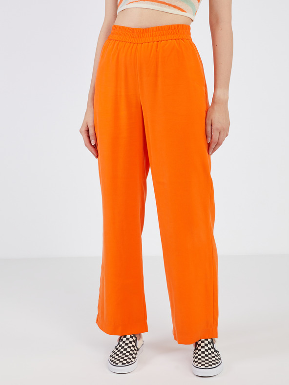 Vero Moda Carmen Trousers Naranja