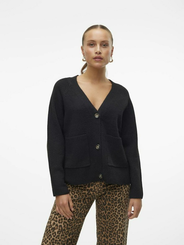 Vero Moda Boom Cardigan Negro