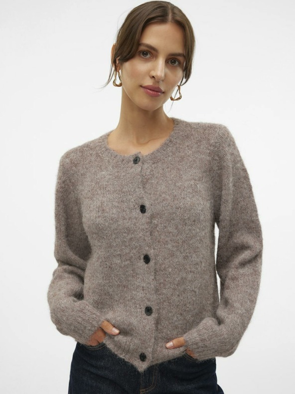 Vero Moda Novah Cardigan Marrón