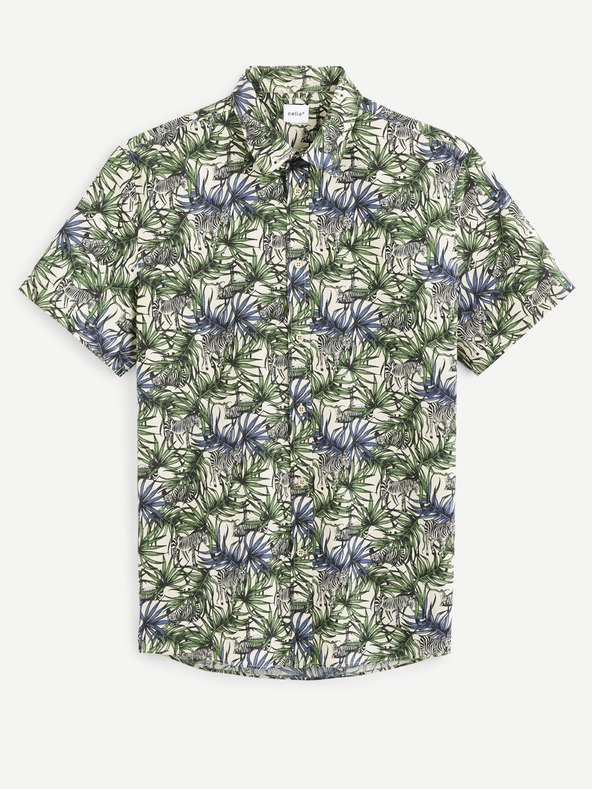 Celio Vawai Shirt Verde