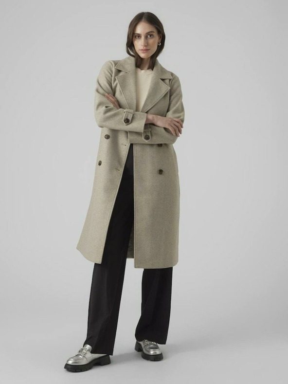 Vero Moda Fortunevega Coat Beis