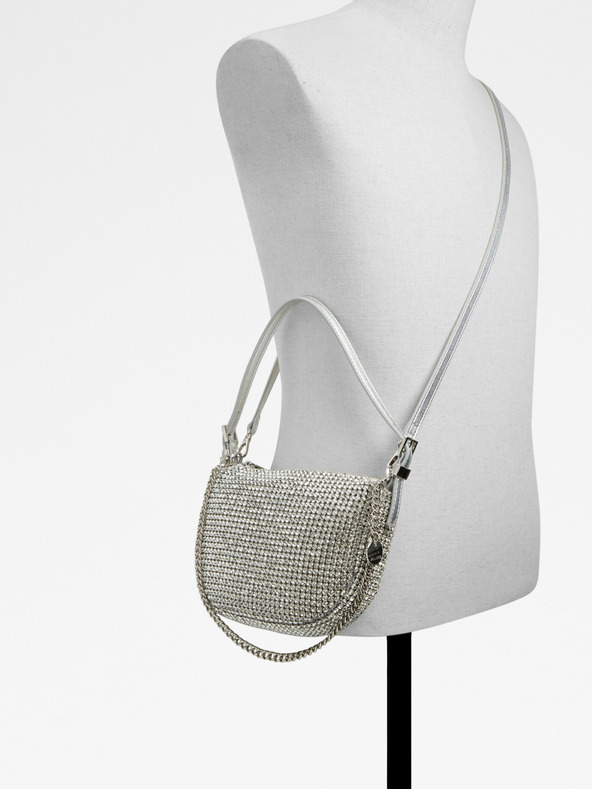 Aldo Mistera Handbag Plateado