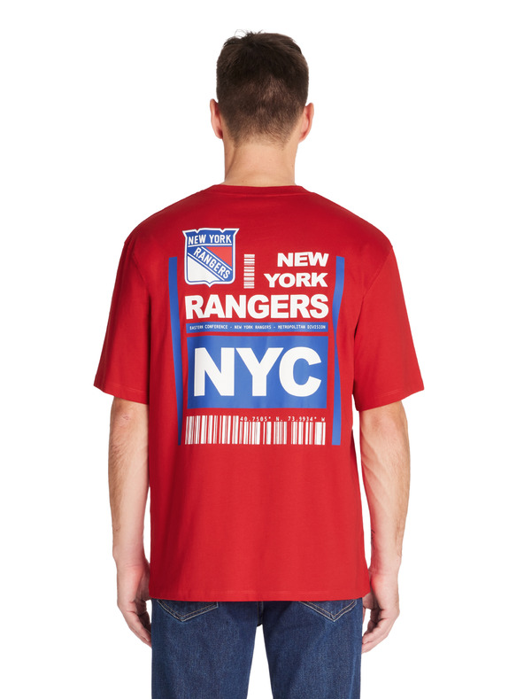 Celio New York Rangers T-shirt Rojo