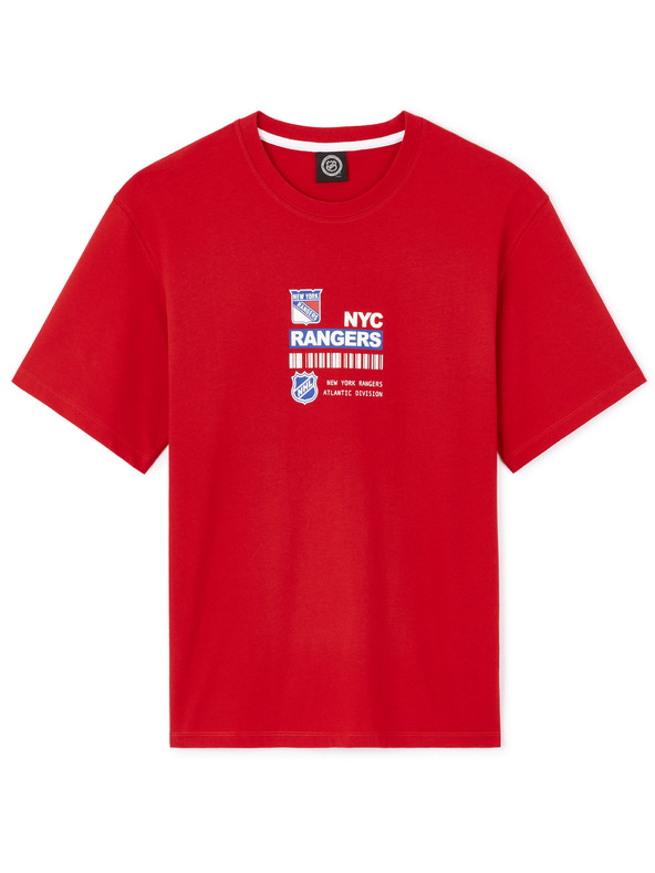 Celio New York Rangers T-shirt Rojo