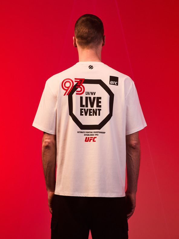 Celio UFC T-shirt Blanco