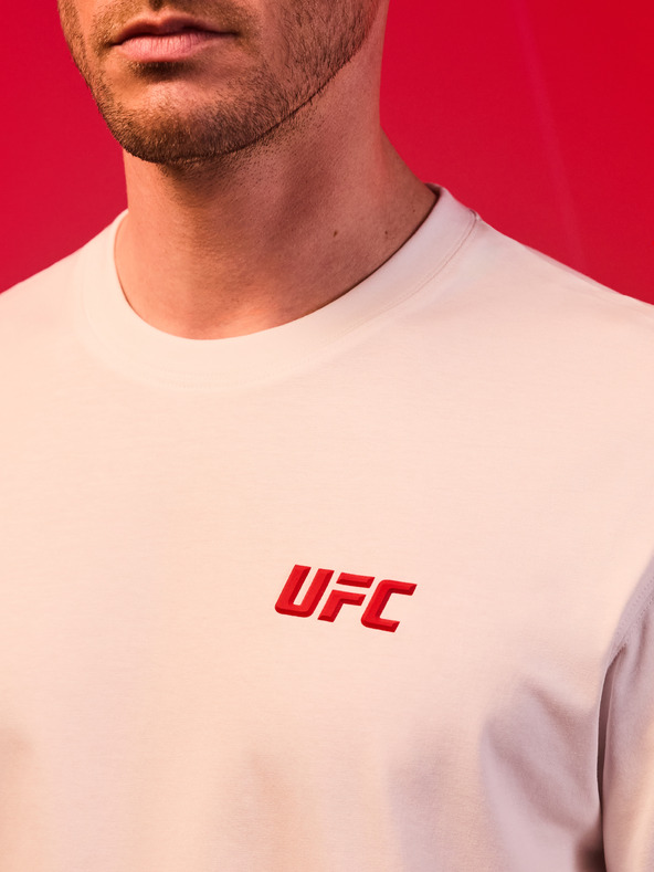 Celio UFC T-shirt Blanco