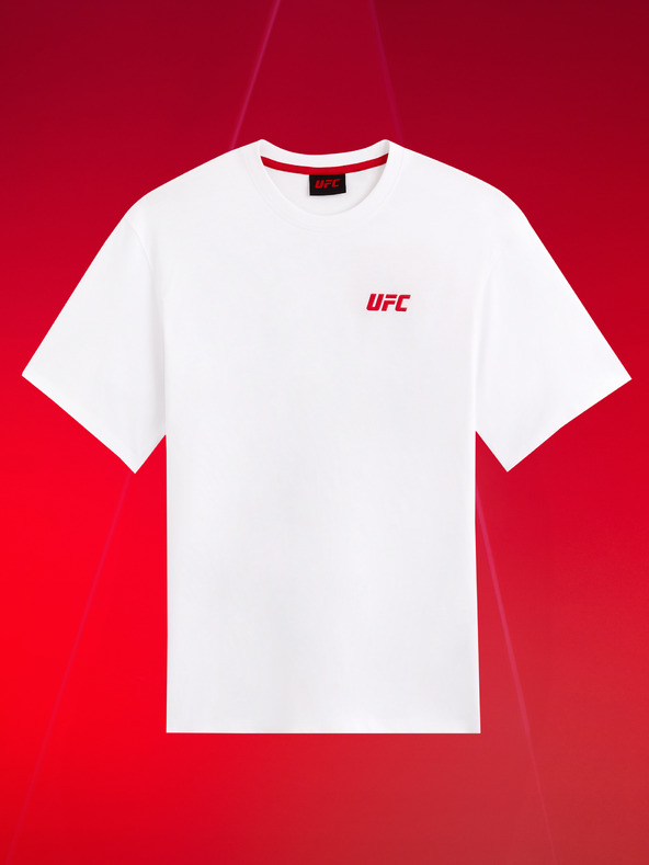 Celio UFC T-shirt Blanco