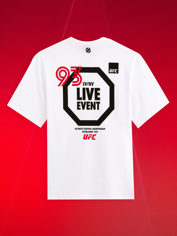 Celio UFC T-shirt Blanco